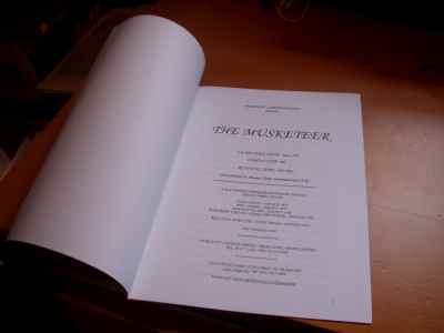 MUSKETEER, THE: Promotional Booklet