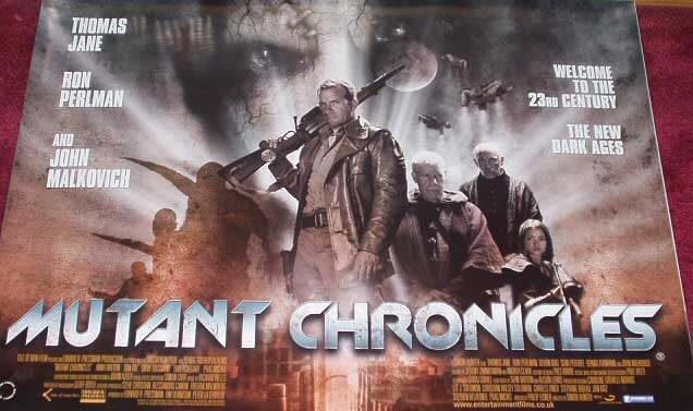 MUTANT CHRONICLES, THE: UK Quad Film Poster