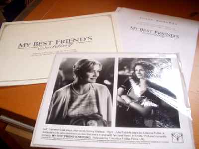 MY BEST FRIEND'S WEDDING: Promotional Booklet & Stills