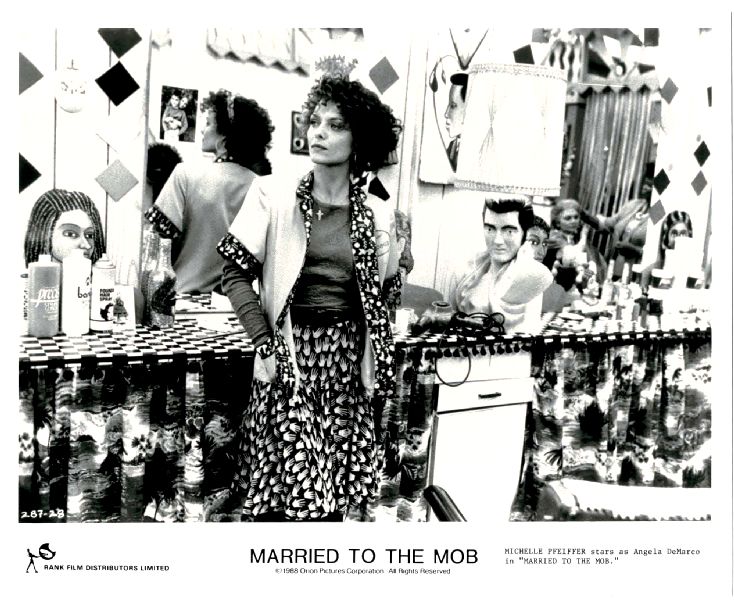 Publicity Photo/Still: MICHELLE PFEIFFER 1988 MARRIED TO THE MOB (In Salon) Publicity Photo/Still: MICHELLE PFEIFFER 1988 MARRIED TO THE MOB (In Salon)