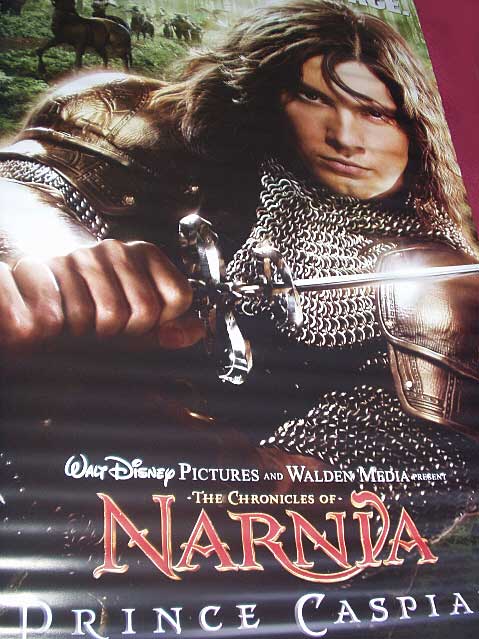 CHRONICLES OF NARNIA PRINCE CASPIAN: Prince Caspian Cinema Banner