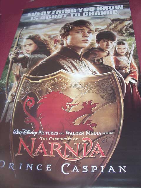 CHRONICLES OF NARNIA PRINCE CASPIAN: Group Cinema Banner