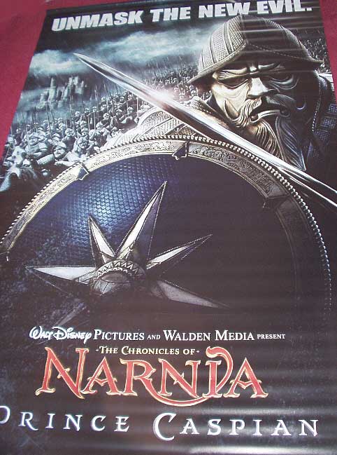 CHRONICLES OF NARNIA PRINCE CASPIAN: Masked Men Cinema Banner