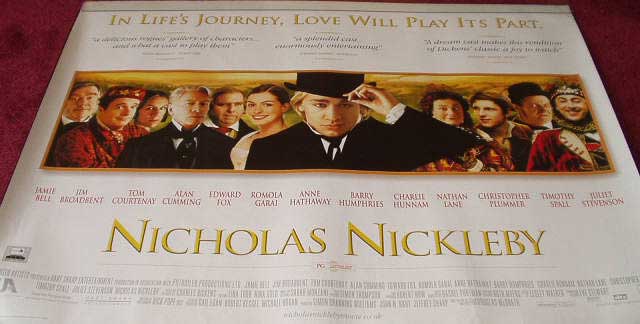 NICHOLAS NICKLEBY: Main UK Quad Film Poster NICHOLAS NICKLEBY: Main UK Quad Film Poster