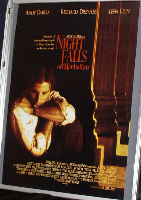 NIGHT FALLS ON MANHATTAN: Main One Sheet Film Poster