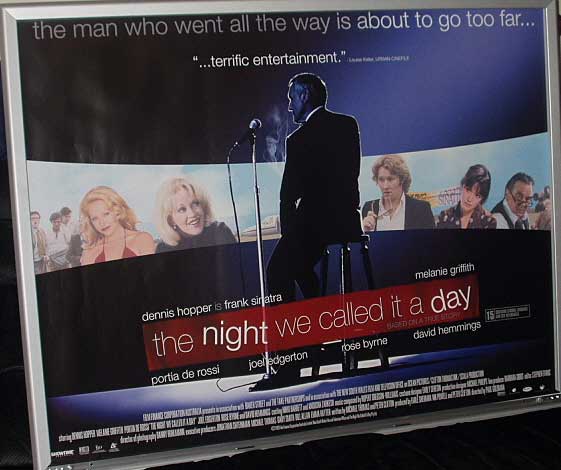 NIGHT WE CALLED IT A DAY, THE: Main UK Quad Film Poster