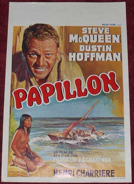 PAPILLON: Belgian Film Poster