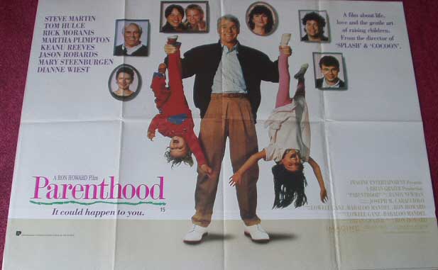 PARENTHOOD: Main UK Quad Film Poster PARENTHOOD: Main UK Quad Film Poster