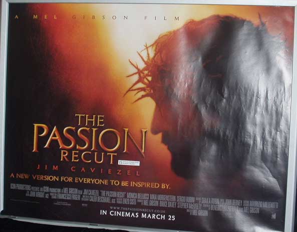 PASSION RECUT, THE: Main UK Quad Film Poster