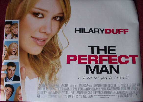 PERFECT MAN, THE: Main UK Quad Film Poster