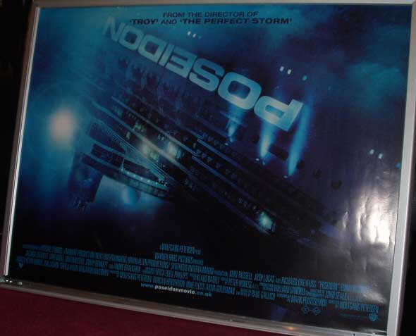 POSEIDON: Main UK Quad Film Poster