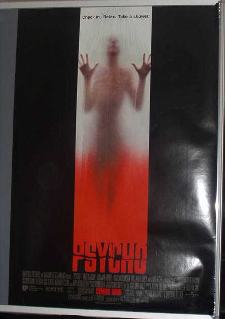 PSYCHO (REMAKE): Main One Sheet Film Poster PSYCHO (REMAKE): Main One Sheet Film Poster