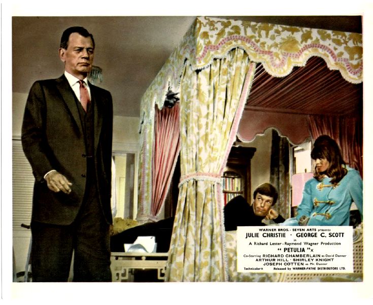Cinema Lobby Card: PETULIA 1968 (UK FOUR POSTER BED) Julie Christie