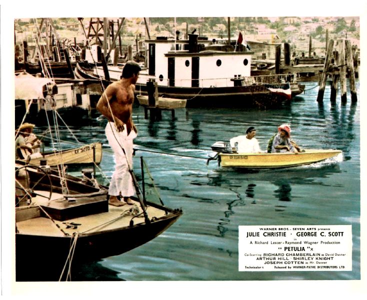 Cinema Lobby Card: PETULIA 1968 (UK HARBOUR) Julie Christie Richard Chamberlain