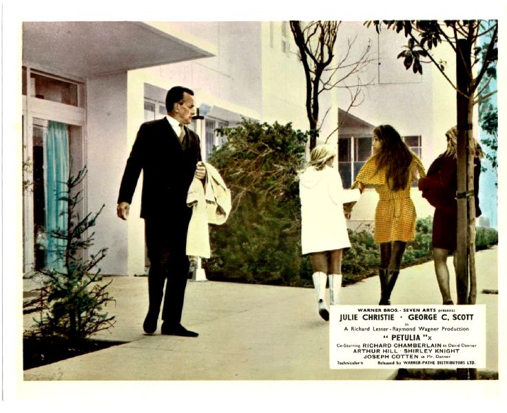 Cinema Lobby Card: PETULIA 1968 (UK GIRLS WALK BY) Julie Christie