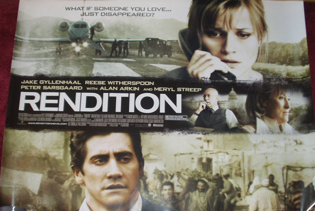 RENDITION: Main UK Quad Film Poster