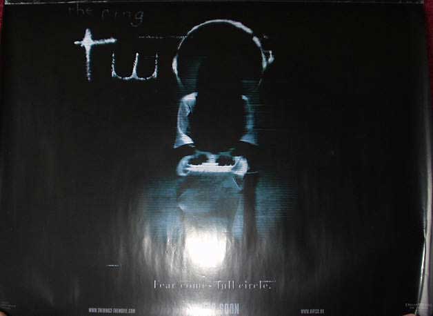 RING TWO: Advance UK Quad Film Poster