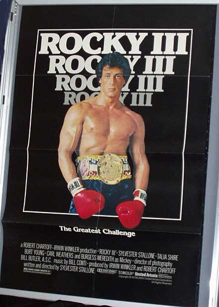 ROCKY III: Main One Sheet Film Poster