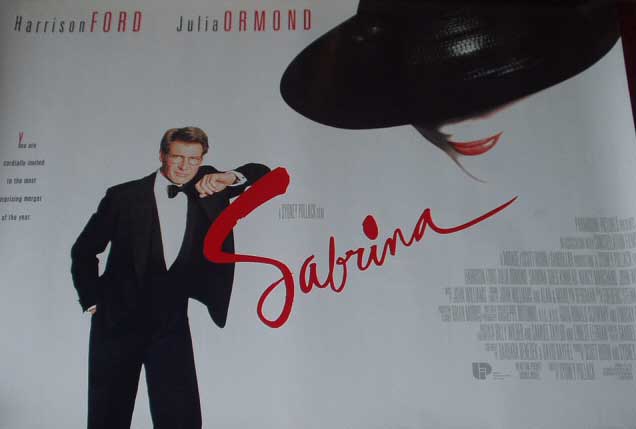 SABRINA: Main UK Quad Film Poster SABRINA: Main UK Quad Film Poster