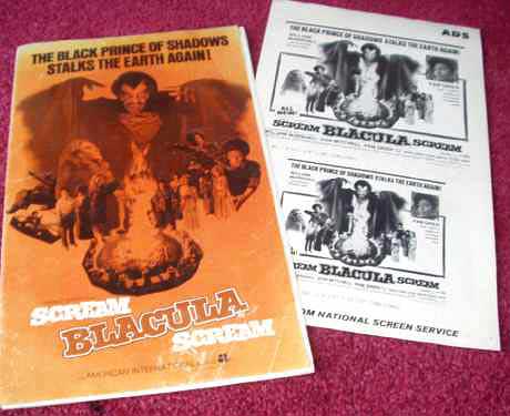 SCREAM BLACULA SCREAM: Promotional Booklet