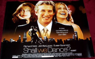SHALL WE DANCE?: Main UK Quad Film Poster SHALL WE DANCE?: Main UK Quad Film Poster