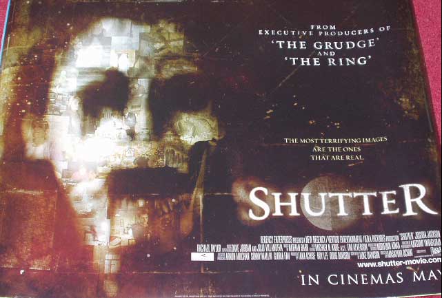 SHUTTER: Main UK Quad Film Poster SHUTTER: Main UK Quad Film Poster