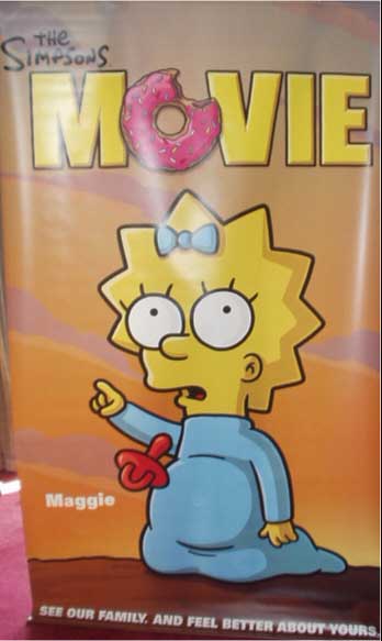 SIMPSONS MOVIE, THE: Maggie Banner SIMPSONS MOVIE, THE: Maggie Banner