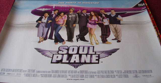SOUL PLANE: Main UK Quad Film Poster SOUL PLANE: Main UK Quad Film Poster