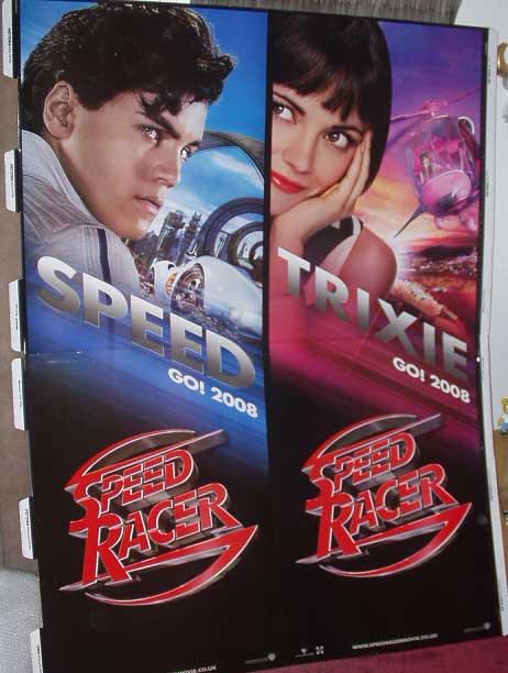 SPEED RACER : Promotional Cinema Standee SPEED RACER : Promotional Cinema Standee