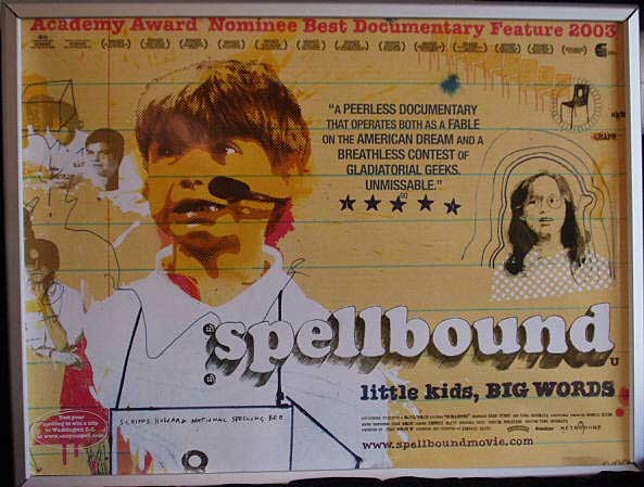 SPELLBOUND: Main UK Quad Film Poster