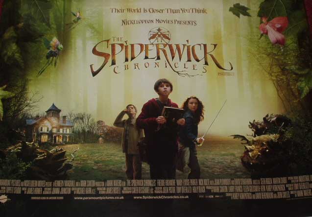 SPIDERWICK CHRONICLES, THE: Main UK Quad Film Poster SPIDERWICK CHRONICLES, THE: Main UK Quad Film Poster
