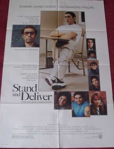 STAND AND DELIVER: Style 'A' One Sheet Film Poster