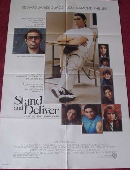 STAND AND DELIVER: Style 'A' One Sheet Film Poster STAND AND DELIVER: Style 'A' One Sheet Film Poster