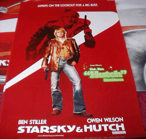 STARSKY AND HUTCH: Hutch/Wilson Character Film Poster STARSKY AND HUTCH: Hutch/Wilson Character Film Poster