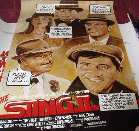 STING II, THE: Advance One Sheet Film Poster