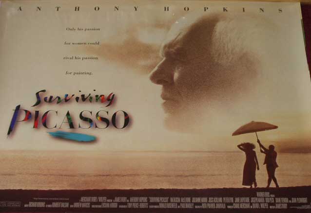 SURVIVING PICASSO: Main UK Quad Film Poster SURVIVING PICASSO: Main UK Quad Film Poster