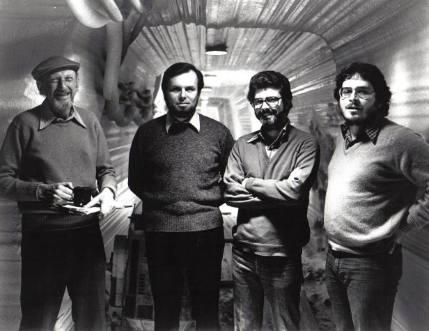 STAR WARS EPISODE V THE EMPIRE STRIKES BACK: B/W Still Men Behind The Camera