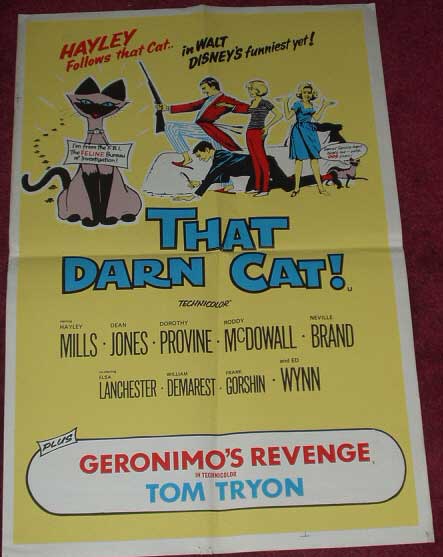 THAT DARN CAT: Double Crown Film Poster