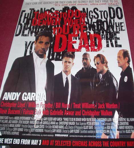 THINGS TO DO IN DENVER WHEN YOU'RE DEAD: Bus Shelter Film Poster