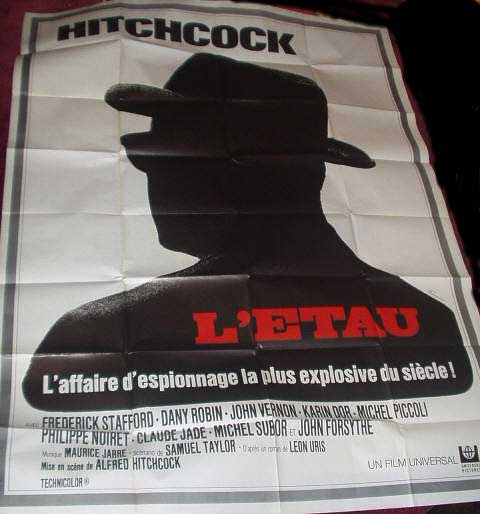 TOPAZ (L'ETAU): French Grande Film Poster