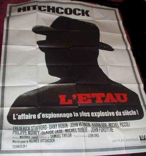 TOPAZ (L'ETAU): French Grande Film Poster TOPAZ (L'ETAU): French Grande Film Poster