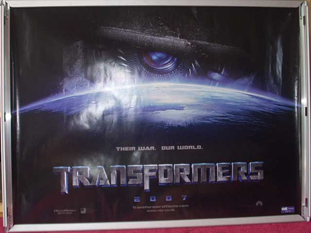 TRANSFORMERS: Advance UK Quad Film Poster