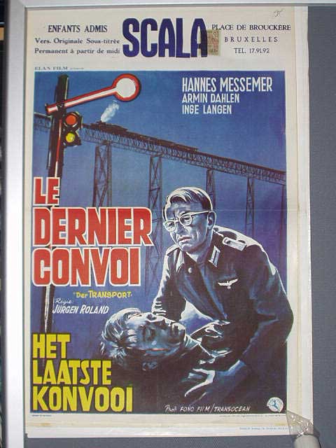 TRANSPORT, DER: Belgian Film Poster TRANSPORT, DER: Belgian Film Poster