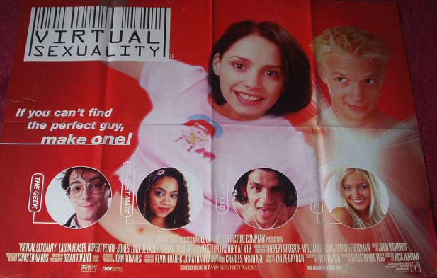 VIRTUAL SEXUALITY: Main UK Quad Film Poster VIRTUAL SEXUALITY: Main UK Quad Film Poster