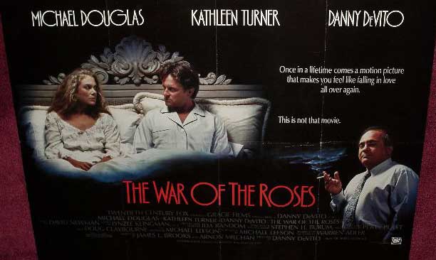 WAR OF THE ROSES: Main UK Quad Film Poster