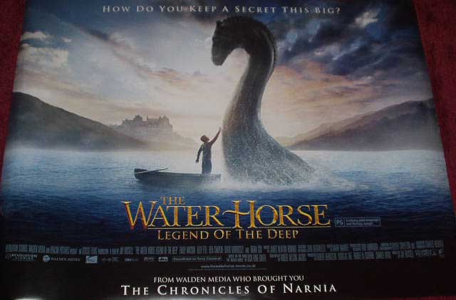 WATER HORSE LEGEND OF THE DEEP: Main UK Quad Film Poster