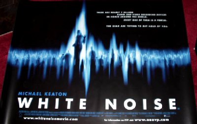 WHITE NOISE: Main UK Quad Film Poster