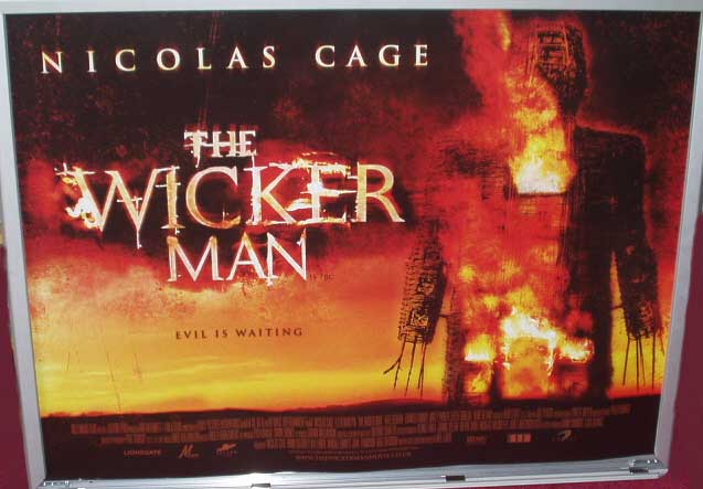 WICKER MAN, THE: Main UK Quad Film Poster