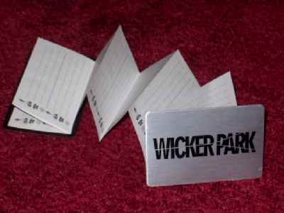 WICKER PARK: Promotional Address Book