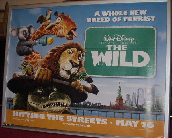 WILD, THE: Main UK Quad Film Poster